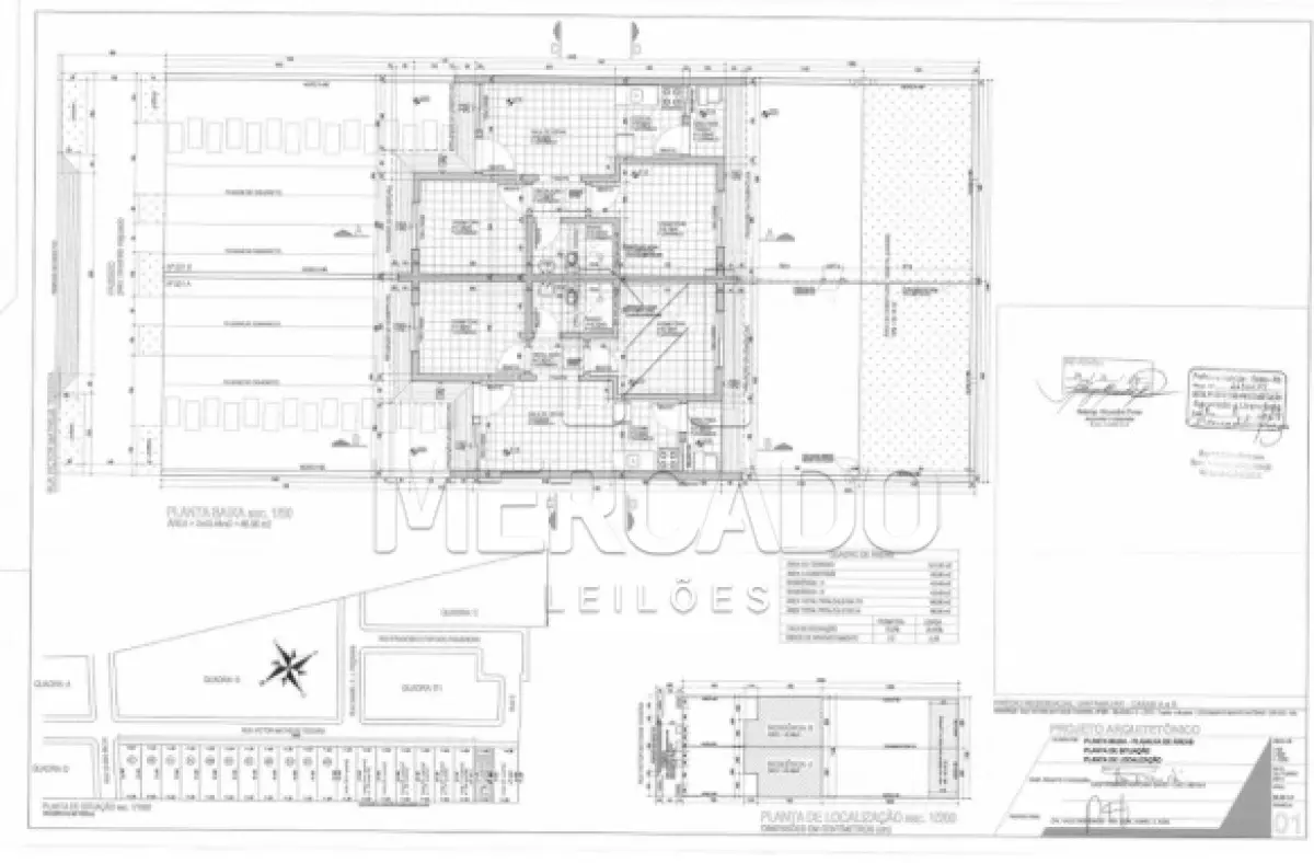 LOTE 004 - Casa nº 371-B, localizada na Rua Vitor Mateus Teixeira, Vila Três Marias, na cidade de Esteio/RS, com área construída de 43,48m², composta por dois dormitórios, copa/cozinha, banheiro e área de serviço. Construída sob o imóvel de matrícula nº 20.803 do CRI de Esteio/RS; não averbada