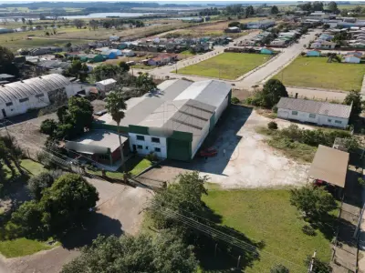 LOTE 002 - UM TERRENO URBANO com área superficial de 1.587,881m² e suas benfeitorias (pavilhão industrial) na cidade de Restinga Seca/RS. Inscrito sob a matrícula nº 6.467 do CRI de Restinga Seca/RS