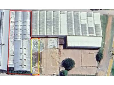 LOTE 001 - Terreno com aproximadamente 4.836m² de área construída em Restinga Seca/RS. Inscrito sob a matrícula nº 129 do CRI de Restinga Seca