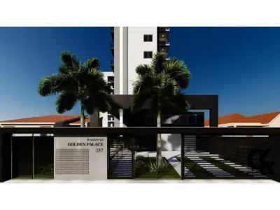 IMOVEL URBANO composto pela unidade nº 905 do Residencial Golden Palace, com área privativa de 89,01m², e dois boxes de garagem, medindo 16,660m² e 13,265m².